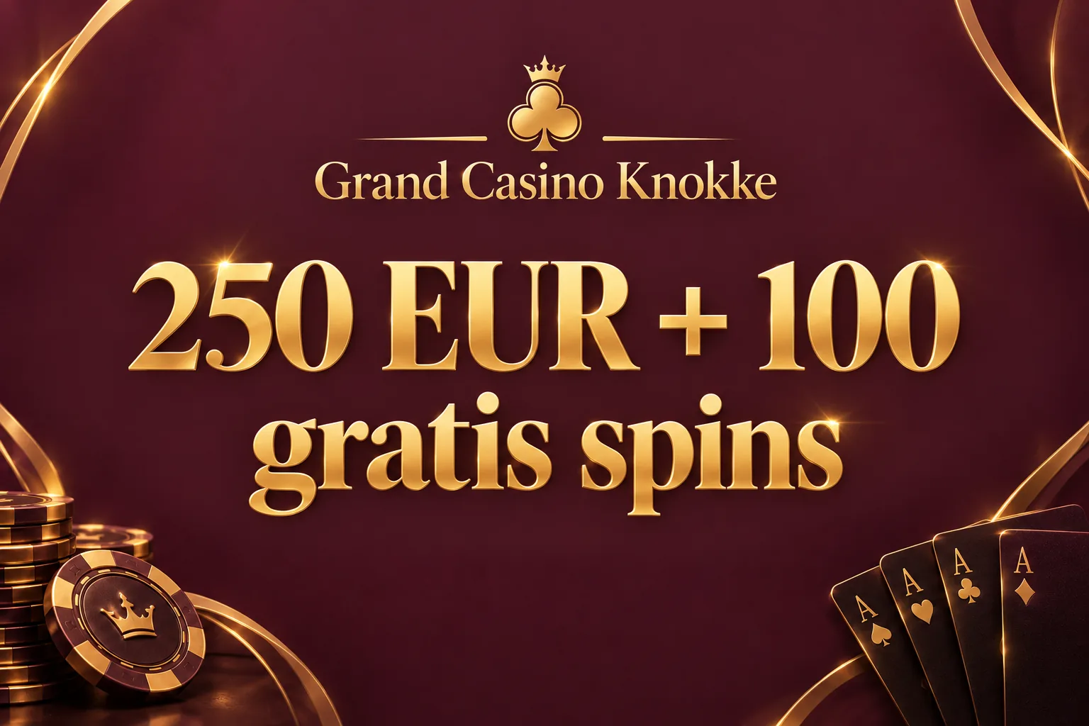 250 EUR + 100 gratis spins