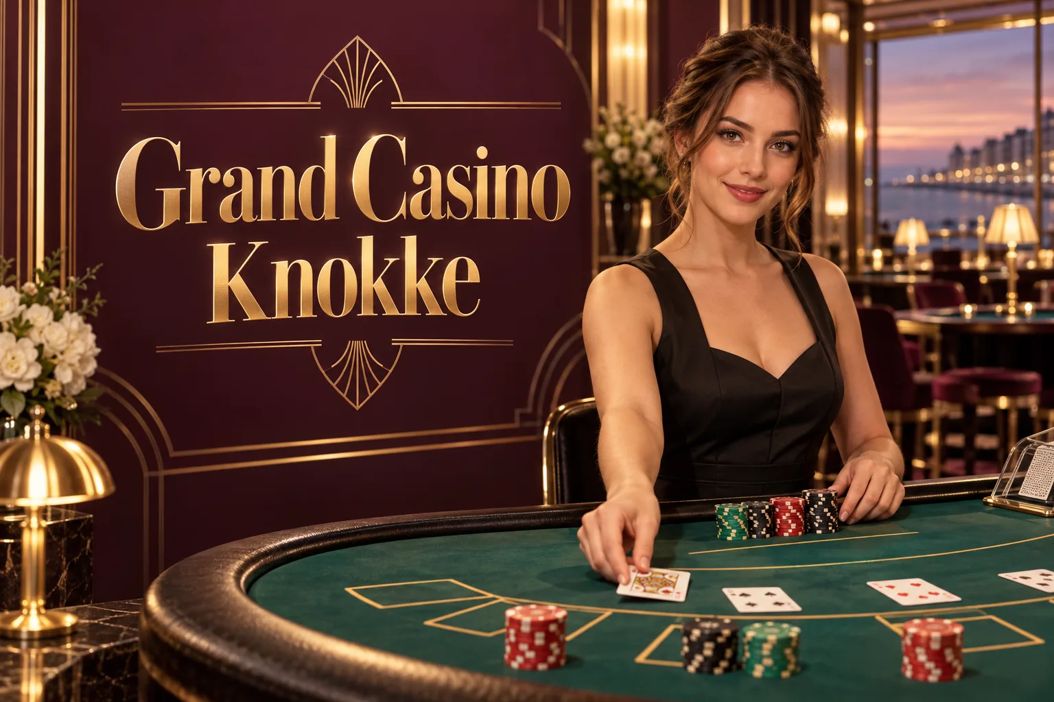 Live casino en de tafels uit Knokke